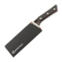 Kuchyňský nůž Microtech Santoku 6" - Stonewash - Black Cherry G10 3200-10BC