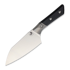 Microtech - Santoku 6" - Stonewash - G10, melns
