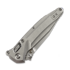 Microtech Socom Delta Ram-Lok Spear Point Stonewashed folding knife, blue accents 159RL-10SMS3