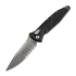 Microtech Socom Elite Auto S/E Apocalyptic Black 折叠刀, 锯齿刀片 160A-11AP