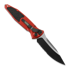 Microtech Socom Elite Auto S/E Black Red sulankstomas peilis, dantytas 160A-2RD