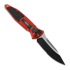 Nóż składany Microtech Socom Elite Auto S/E Black Red, ząbkowane ostrze 160A-2RD