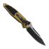 Coltello pieghevole Microtech Socom Elite S/E Auto Black Standard Tan 160A-1TA