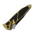 Coltello pieghevole Microtech Socom Elite S/E Auto Black Standard Tan 160A-1TA