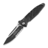 Microtech Socom Elite S/E kääntöveitsi, musta, combo terä 160-2