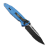 Microtech Socom Elite S/E Blue kääntöveitsi, combo terä 160-2BL