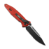 Microtech Socom Elite S/E Red kääntöveitsi, combo terä 160-2RD