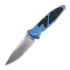 Microtech Socom Elite S/E Stonewashed Turquoise 折叠刀, 锯齿刀片 160-11BL