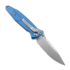 Microtech Socom Elite S/E Stonewashed Turquoise sulankstomas peilis, dantytas 160-11BL