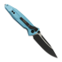 Microtech Socom Elite S/E סכין מתקפלת, Turquoise Aluminum 160-1TQ