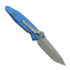 Microtech Socom Elite T/E Apocalyptic sulankstomas peilis, blue 161-10APBL