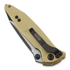Microtech Socom Elite T/E Elmax Champagne Gold Carbon Fibre sulankstomas peilis 161-1CGCFI