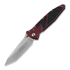 Microtech Socom Elite T/E-M Stonewash sulankstomas peilis, merlot red 161-10MR