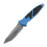 Microtech Socom Elite Tanto Apocalyptic Blue sulankstomas peilis, dantytas 161-11APBL
