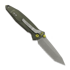 Liigendnuga Microtech Socom Elite Tanto Apocalyptic Distressed Grenade Green, fully serrated 161-12DGG-U25