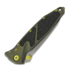 Liigendnuga Microtech Socom Elite Tanto Apocalyptic Distressed Grenade Green, fully serrated 161-12DGG-U25