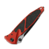 Coltello pieghevole Microtech Socom Elite Tanto Black Red, dentatura lama 161-2RD