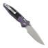 Saliekams nazis Microtech Socom Ram-Lok Clip Point Galactic Purple Titanium 160RL-10MS9
