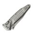 Microtech Socom Ram-Lok sulankstomas peilis, Grey Frag Titanium & Purple Accents, Stonewash 160RL-10FRSMS4