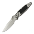 Microtech Socom Ram-Lok Spear Point Stonewash Textured Inlay sulankstomas peilis, blue accents 160RL-10SMS3