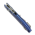 Microtech Stitch Apocalyptic Antique Blue Slab Titanium sulankstomas peilis, blue accents 169RL-10APMS2