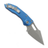 Microtech Stitch Auto S/E sulankstomas peilis, Blue Aluminum, Apocalyptic 169-10APBL