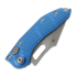 Microtech Stitch Auto S/E sulankstomas peilis, Blue Aluminum, Apocalyptic 169-10APBL