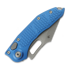 Microtech Stitch Auto S/E sulankstomas peilis, Blue Aluminum, Apocalyptic 169-10APBL