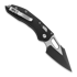 Coltello pieghevole Microtech Stitch Fluted Black Aluminum 169RL-1FL