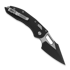 Microtech Stitch Fluted Black G10 sulankstomas peilis, painted blade 169RL-1FLGTBK