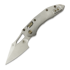 Navaja Microtech Stitch Mini Marfione Select S/E Stonewash, Slab Titanium, flamed accent 169MRL-10MS4
