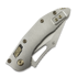 Navaja Microtech Stitch Mini Marfione Select S/E Stonewash, Slab Titanium, flamed accent 169MRL-10MS4