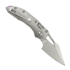 Microtech Stitch Mini Marfione Select S/E Stonewash 折叠刀, Slab Titanium, purple accent 169MRL-10MS3