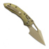 Zavírací nůž Microtech Stitch Mini S/E Stonewash Antique Gold Slab Side Titanium, bronzed accent 169MRL-13MS2