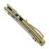 Zav&iacute;rac&iacute; nůž Microtech Stitch Mini S/E Stonewash Antique Gold Slab Side Titanium, bronzed accent 169MRL-13MS2