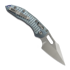 Microtech Stitch Ram-Lok kääntöveitsi, Ice Blue Ano Frag, Stonewash 169RL-10FRMS6