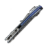 Microtech Stitch Ram-Lok sulankstomas peilis, Ice Blue Ano Frag, Stonewash 169RL-10FRMS6