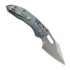 Microtech Stitch Ram-Lok 折り畳みナイフ, Ice Blue Ano Slab, Stonewash 169RL-10MS6