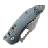 Microtech Stitch Ram-Lok 折り畳みナイフ, Ice Blue Ano Slab, Stonewash 169RL-10MS6