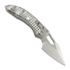 Microtech Stitch Stonewash Frag Titanium foldekniv, purple accents 169RL-10FRMS3