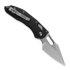 Microtech Stitch Stonewashed, Fluted G10 Black 169RL-10FLGTBK