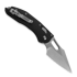 Microtech Stitch Stonewashed Full Serrated, Fluted G10 Black 169RL-12FLGTBK