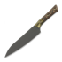 Microtech Utility Knife 6" Bolstered - DLC - Livewire Carbon Fiber utility knife 3400B-1DLCLWCFS