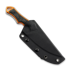 Midgards-Messer Kattegat Orange Aluminum/Carbon Fibre peilis