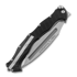 Midgards-Messer Odin's Toothpick Folding Kukri kääntöveitsi, musta