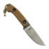 Mikituk Knife Braun - N690 - G10 veitsi, ruskea