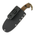 Mikituk Knife Braun - N690 - G10 veitsi, ruskea
