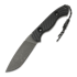 Mikituk Knife - Sharpak - K110 - G10, musta