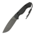 Mikituk Knife Sharpak - K110 - G10 veitsi, musta