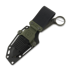 MK Knives & Tools Claw "FTB" kniv, Deep Autumn Micarta/Black G-10 Liners, DLC